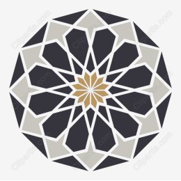 Elegant Geometric Circular