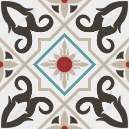 Elegant Geometric Tile