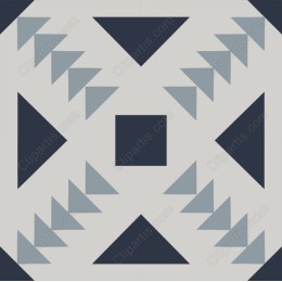 Modern Geometric Triangle and Square