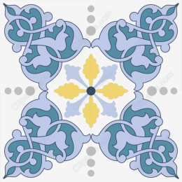 Ornate Floral Medallion
