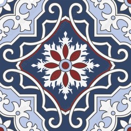 Elegant Floral Tile