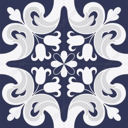 Elegant Floral Swirl