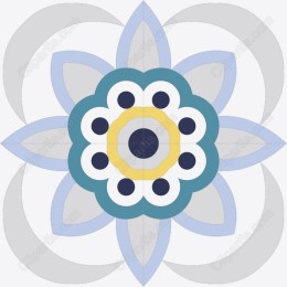 Floral Geometric Mandala