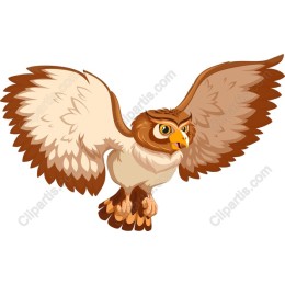 Majestic Owl in Flight