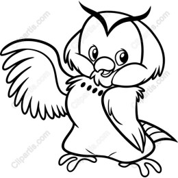 Cute Playful Owl