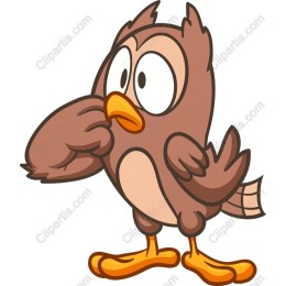 Adorable Cartoon Owl