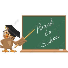 Back to School Owl