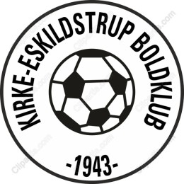 Kirke-Eskildstrup Boldklub Soccer Logo (1943)
