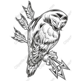 Owl and Arrows