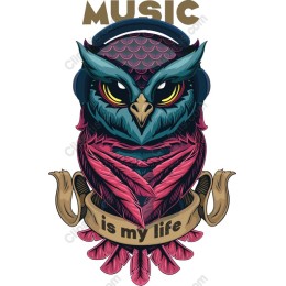 Music Owl: Music is My Life