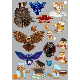 Owl Bundle: Whimsical