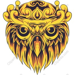 Regal Flame Owl