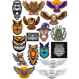 Owl Bundle - High-Quality Files