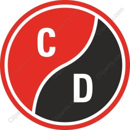 Dynamic Red and Black Logo