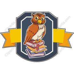 Wise Owl - Educational Clipart