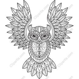 Intricate Owl