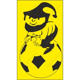Playful Soccer Character