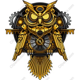 Steampunk Owl