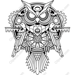 Steampunk Owl