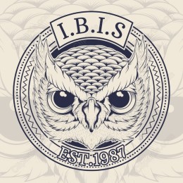 Fierce Owl Emblem - I.B.I.S. Established 1987