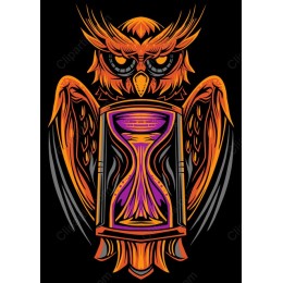 Owl and Hourglass