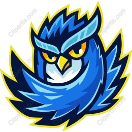 Bold Blue Owl