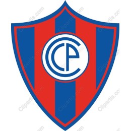 Vibrant Football Shield Logo