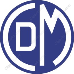 Modern Blue Circular Logo