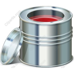 Metal Paint Can