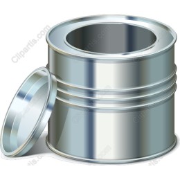 Sleek Metal Canister