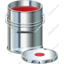 Red Paint Can
