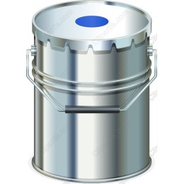 Metallic Paint Bucket