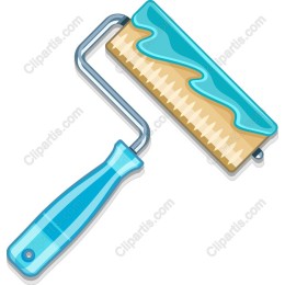Vibrant Paint Roller