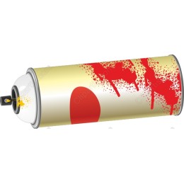 Colorful Spray Paint Can