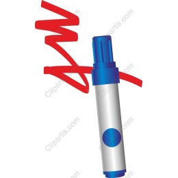 Vibrant Red Marker