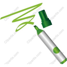 Vibrant Green Marker
