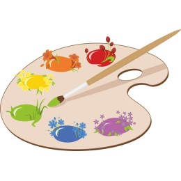 Vibrant Artist's Palette