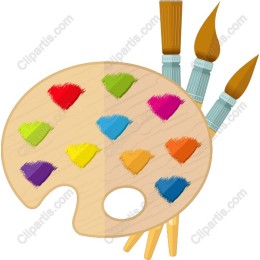 Colorful Heart Palette