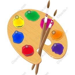 Vibrant Artist's Palette