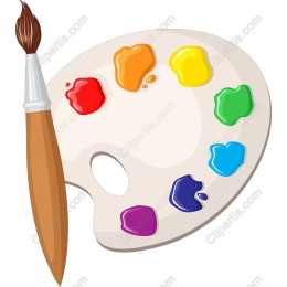 Colorful Painter's Palette