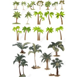 Tropical Palm Tree Bundle
