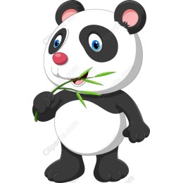 Adorable Cartoon Panda