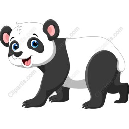 Charming Cartoon Panda