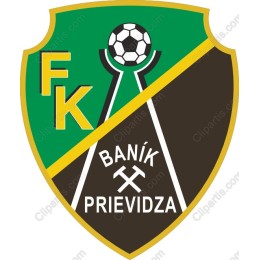 Banik Prievidza Football Logo