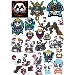 Panda Clipart Bundle: Adorable s