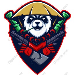 Panda Warrior Logo