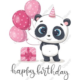 Happy Birthday Panda