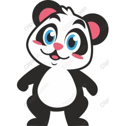 Charming Cartoon Panda