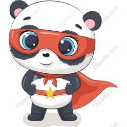 Superhero Panda