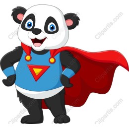 Superhero Panda